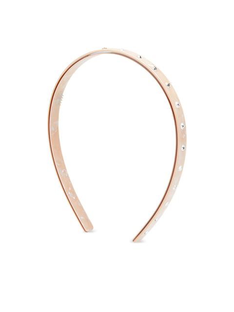 crystal-embellished headband