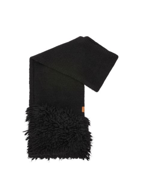 Scarf in alpaca blend