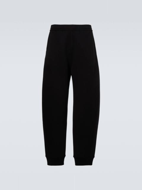 Cotton-blend sweatpants
