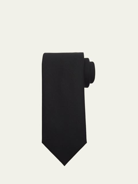 Men's Solid Wool Tie