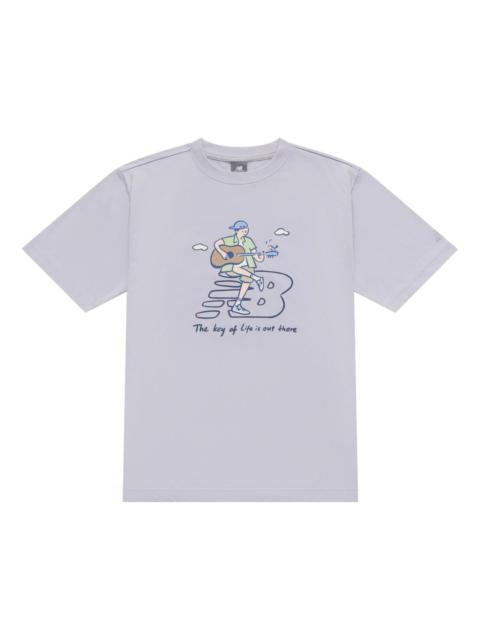 New Balance x PK Guitar Graphic T-Shirt 'Light Purple' NEE26021-DV