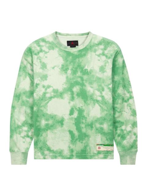 Air Jordan x J Balvin Long-Sleeve Tee 'Jade Aura/Enamel Green' DR3102-316