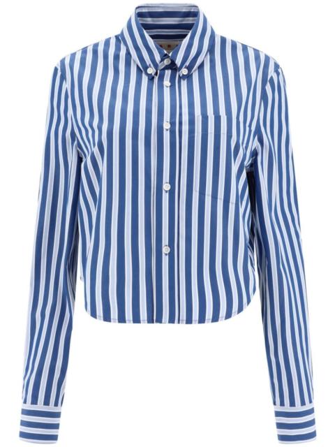 striped cotton shirt