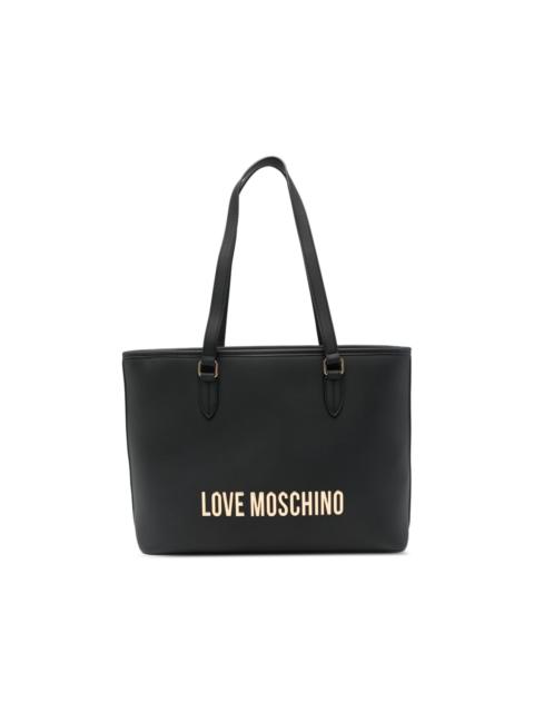 logo-plaque shoulder bag