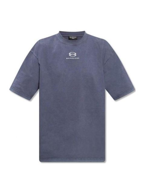 Balenciaga Unity Icon T-Shirt 'Grey' 641675TLVF94197