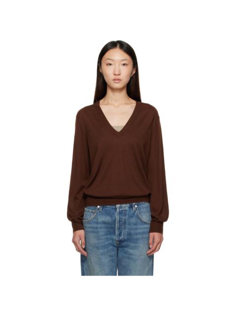 Brown Julio Cashmere Sweater