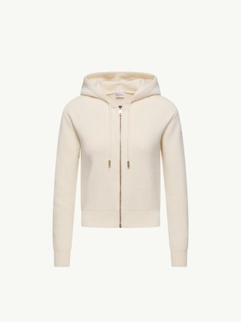 Cashmere & Wool Zip-Up Hoodie