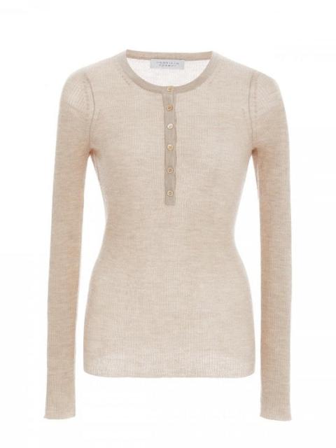 Julian Henley in Oatmeal Silk Cashmere