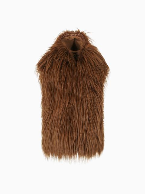 GIORGIO ARMANI NEVE GOAT WOOL GILET