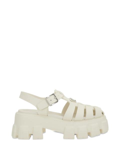Prada Monolith Buckle Sandals