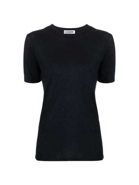 logo-print cotton T-shirt