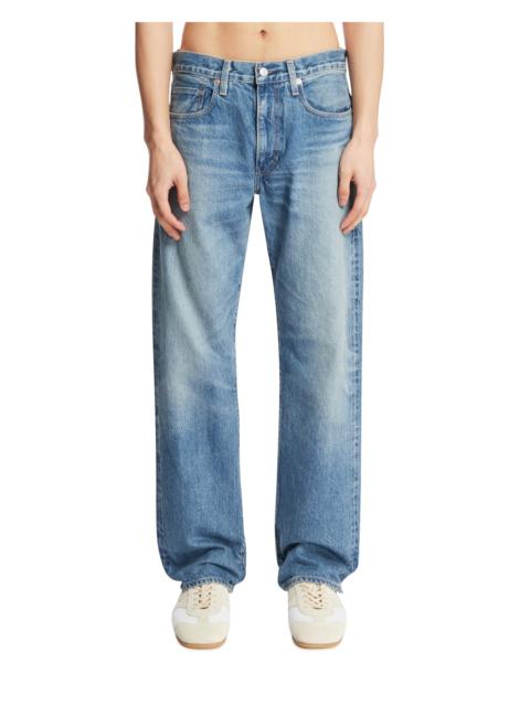 Blue Tab Anchor Relaxed Blue Jeans