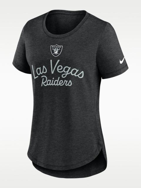 Las Vegas Raiders Script Women's Nike NFL T-Shirt