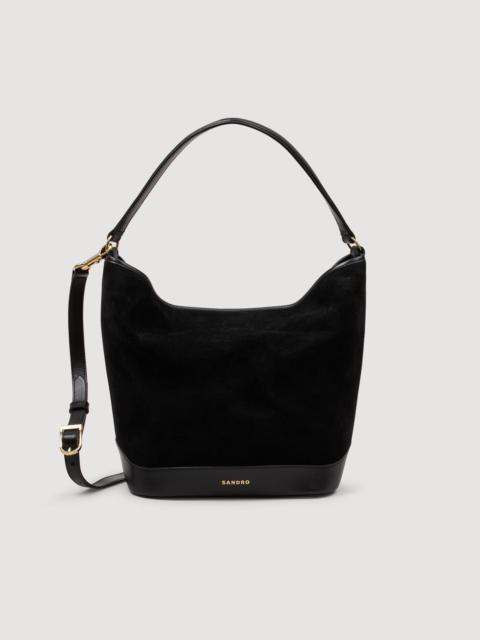 SOFT SUEDE SHOPPING BAG