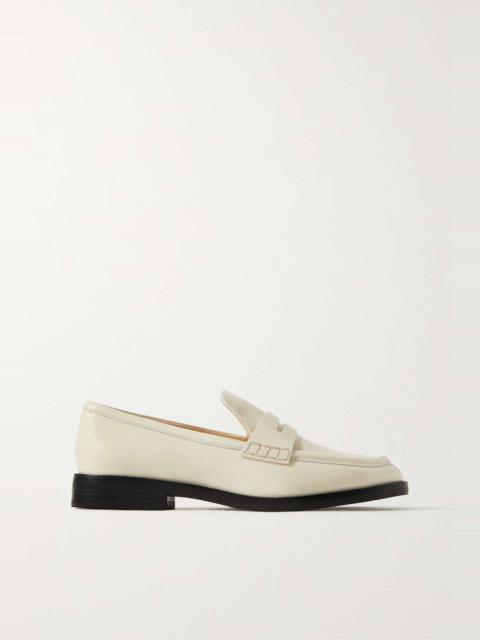 Alexa patent-leather loafers