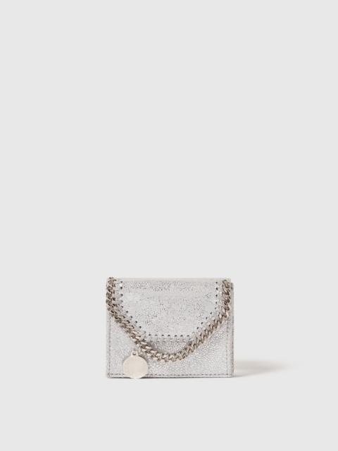 Falabella Metallic Tri-Fold Wallet