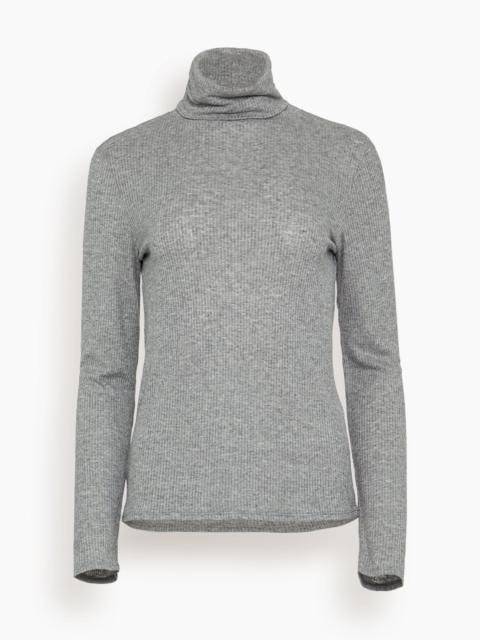 Gallinara Long Sleeve Top in Grey Melange