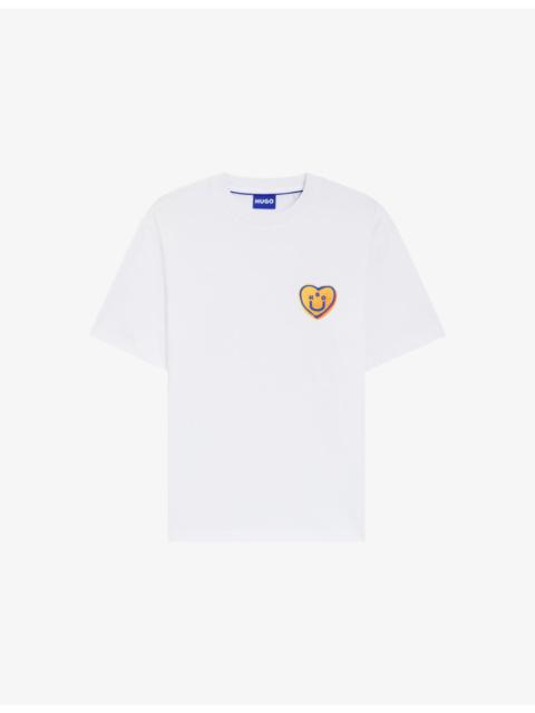 Logo-Print Short-Sleeve Cotton T-Shirt