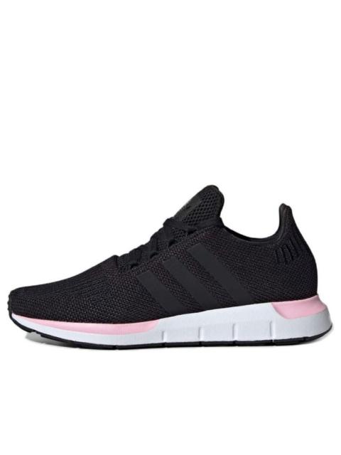(WMNS) adidas Swift Run 'Black True Pink' EE4552
