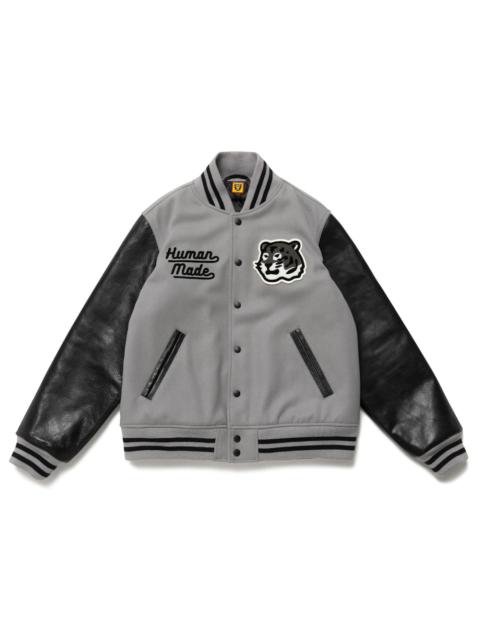 Human Made Varsity Jacket Grey