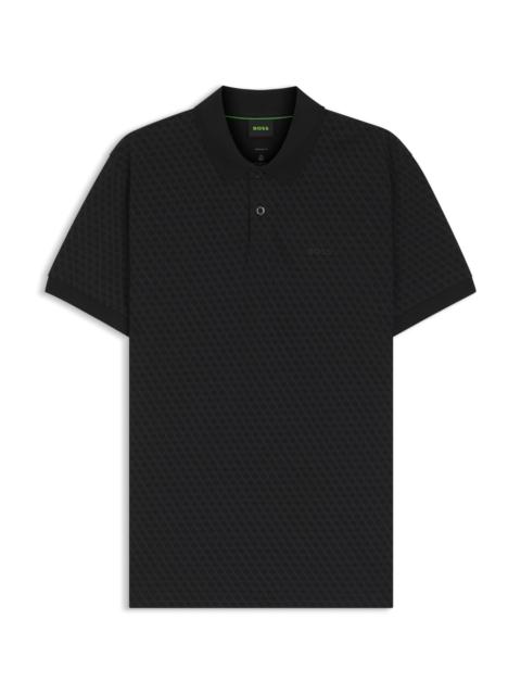 PRINTED POLO SHIRT IN COTTON PIQUÉ