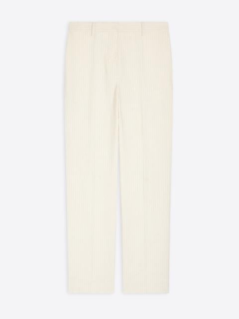 TAILORED COTTON PANTS