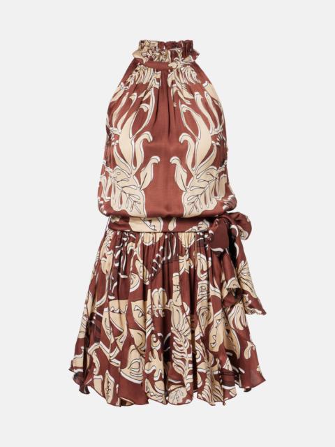 Bianca printed minidress