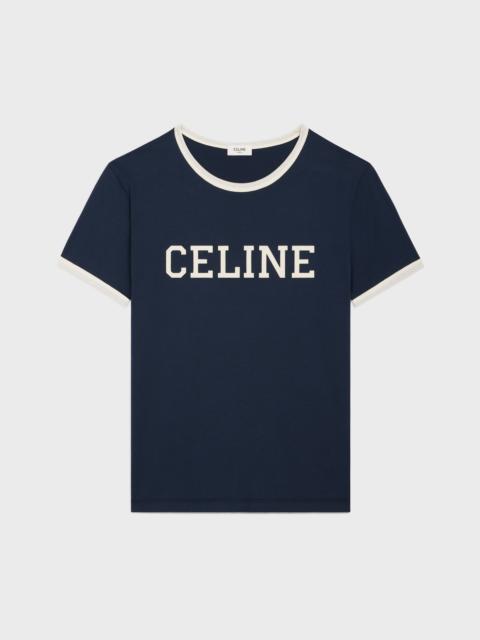 celine regular t-shirt in cotton jersey