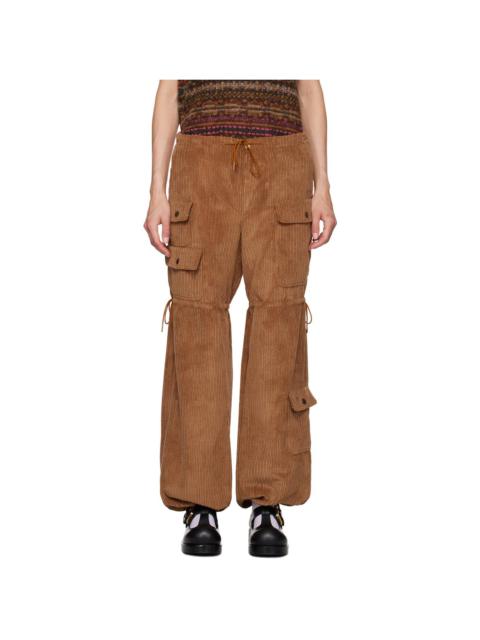 Tan Drawstring Trousers