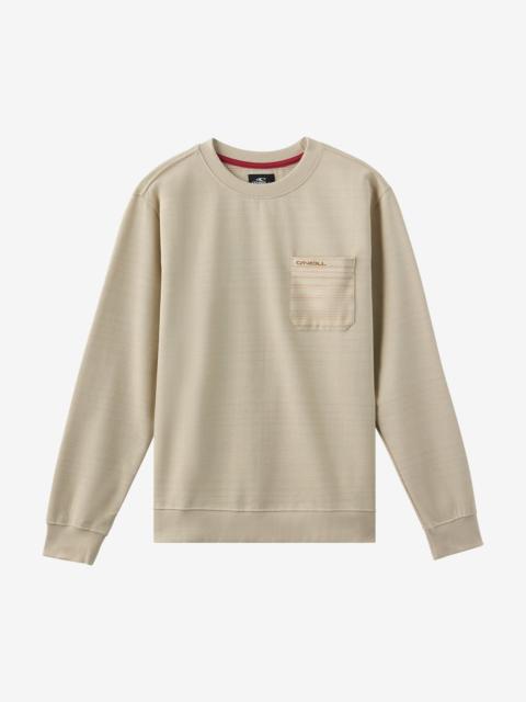 Bavaro Blocked Crew Neck Fleece