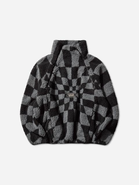 Act of Disagreement Relief Check Fleece Jacket Smoked Pearl