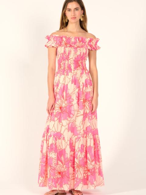 Long Dress Suzanne - Pink Petal