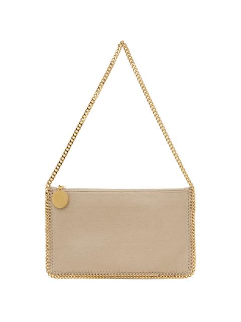 Beige Falabella Pochette Shoulder Bag