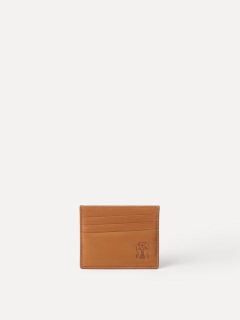 Nubuck card holder