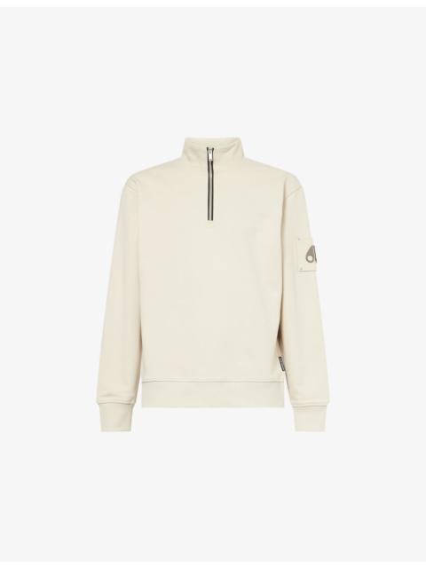 Hartsfield Quarter-Zip Cotton Sweatshirt