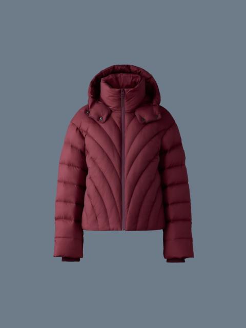 HOPE Softwash rounded quilt down jacket