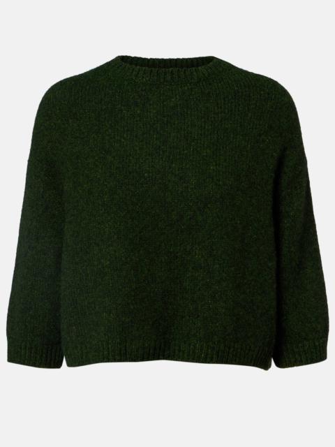 Sabina cropped cashmere sweater