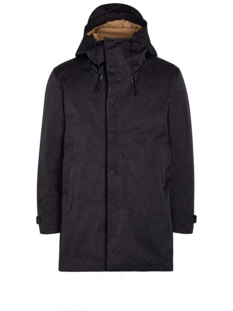 Ten C Quilted Hooded Parka Coat