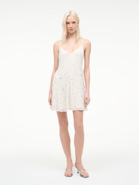 STAUD EMILY DRESS IVORY