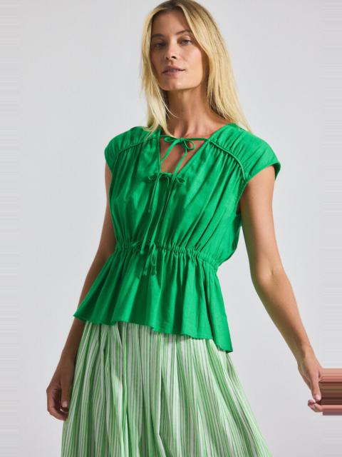 CAROLINE TIE FRONT TOP