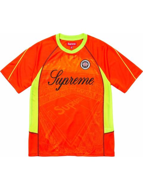 Supreme Jacquard Soccer Jersey 'Orange Yellow' SUP-SS24-293