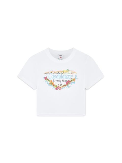 Los Angeles Store Cropped Baby Tee