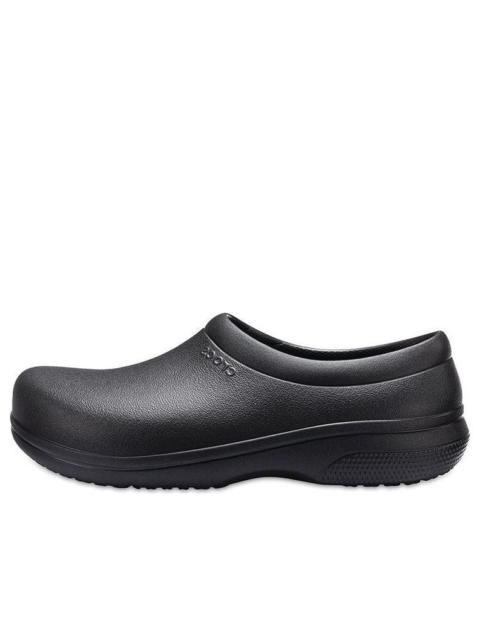 Crocs On The Clock Work Slip On 'Black' 205073-001