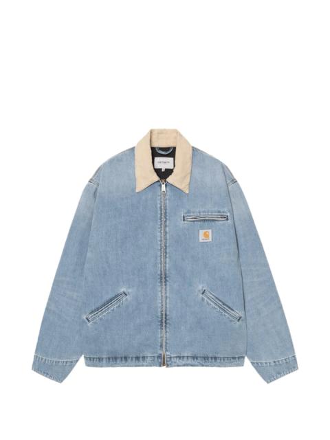 Carhartt Zipped Chest-pocket Denim Jacket