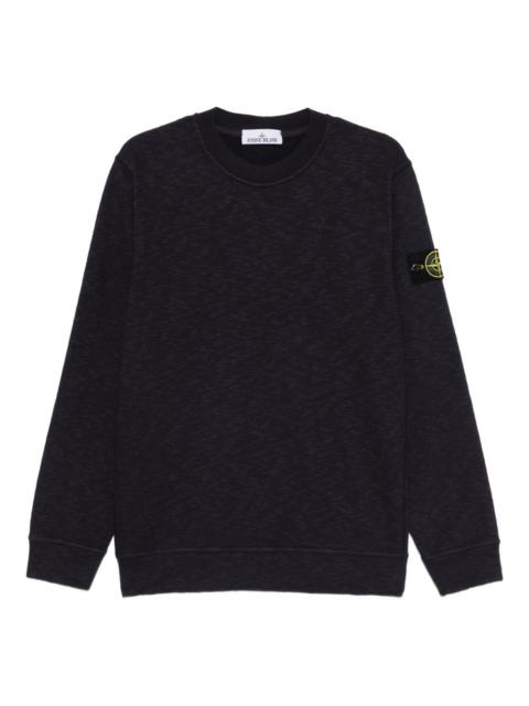 patch-pocket cotton sweatshirt