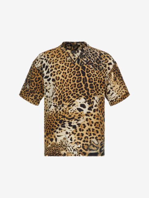 T-shirt with Jaguar Skin print