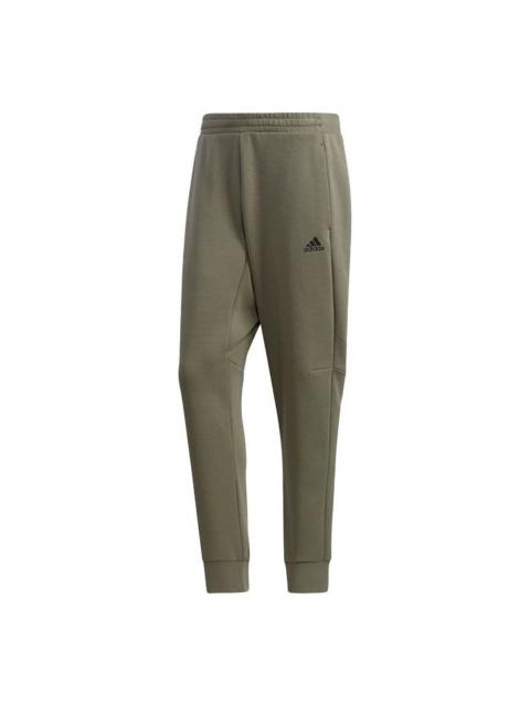 adidas Mh Pnt Id Dk Track And Field Sports Trousers Men's Remains Green GM4476