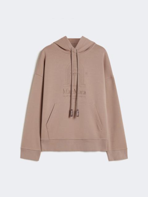 Technical cotton jersey sweatshirt - PINK