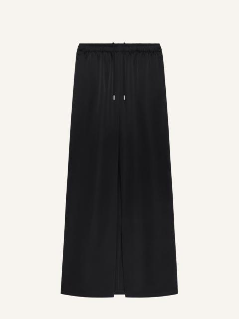 SATIN WIDE TRAIN PANTS