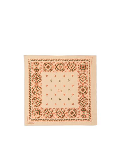 Ikara-printed cotton bandana
